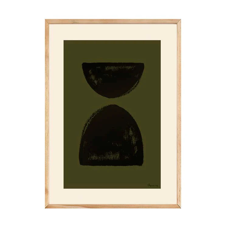 PAINTED SHAPES PRINT KHAKI - Image 9