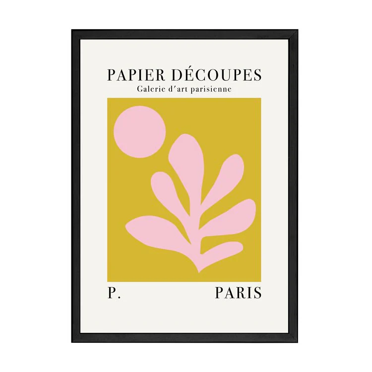 PAPIER DECOUPES PRINT MUSTARD - Image 11