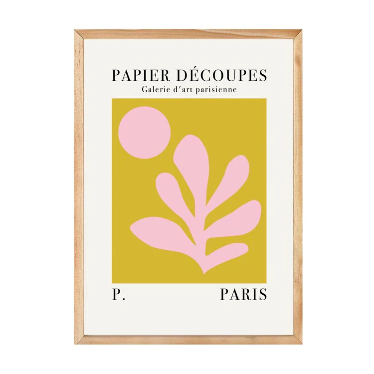 PAPIER DECOUPES PRINT MUSTARD - Image 13