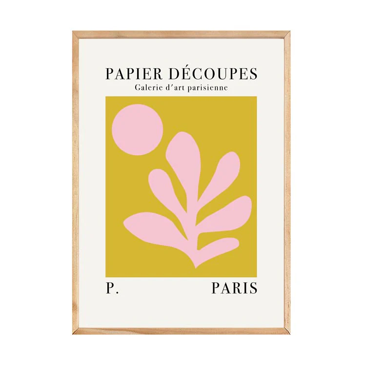 PAPIER DECOUPES PRINT MUSTARD - Image 16