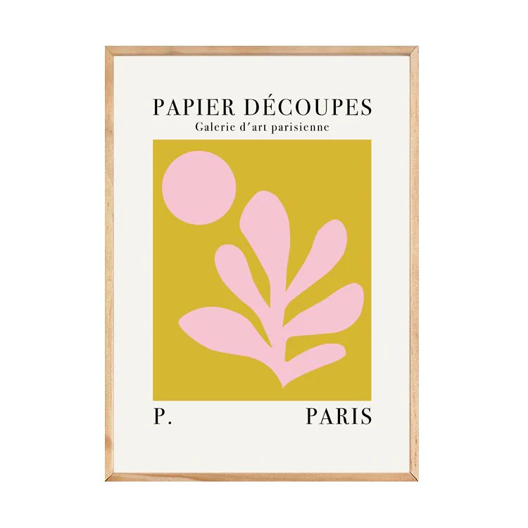 PAPIER DECOUPES PRINT MUSTARD - Image 19