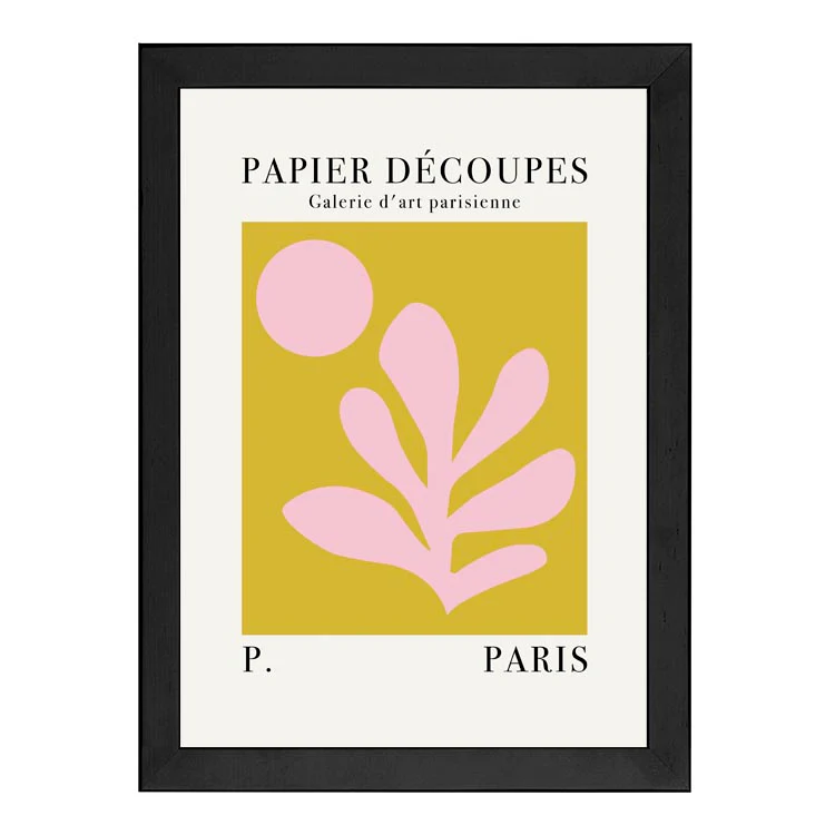PAPIER DECOUPES PRINT MUSTARD - Image 6