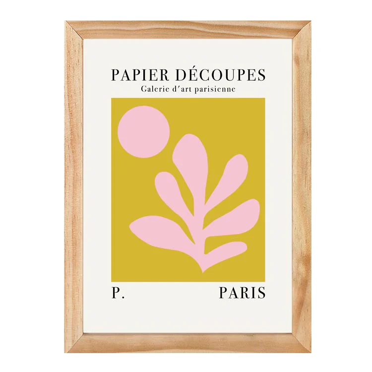 PAPIER DECOUPES PRINT MUSTARD - Image 8