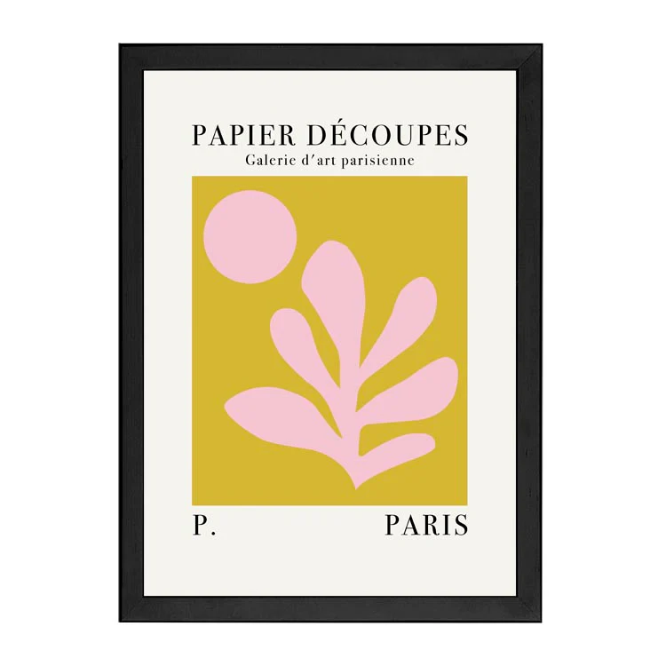 PAPIER DECOUPES PRINT MUSTARD - Image 9