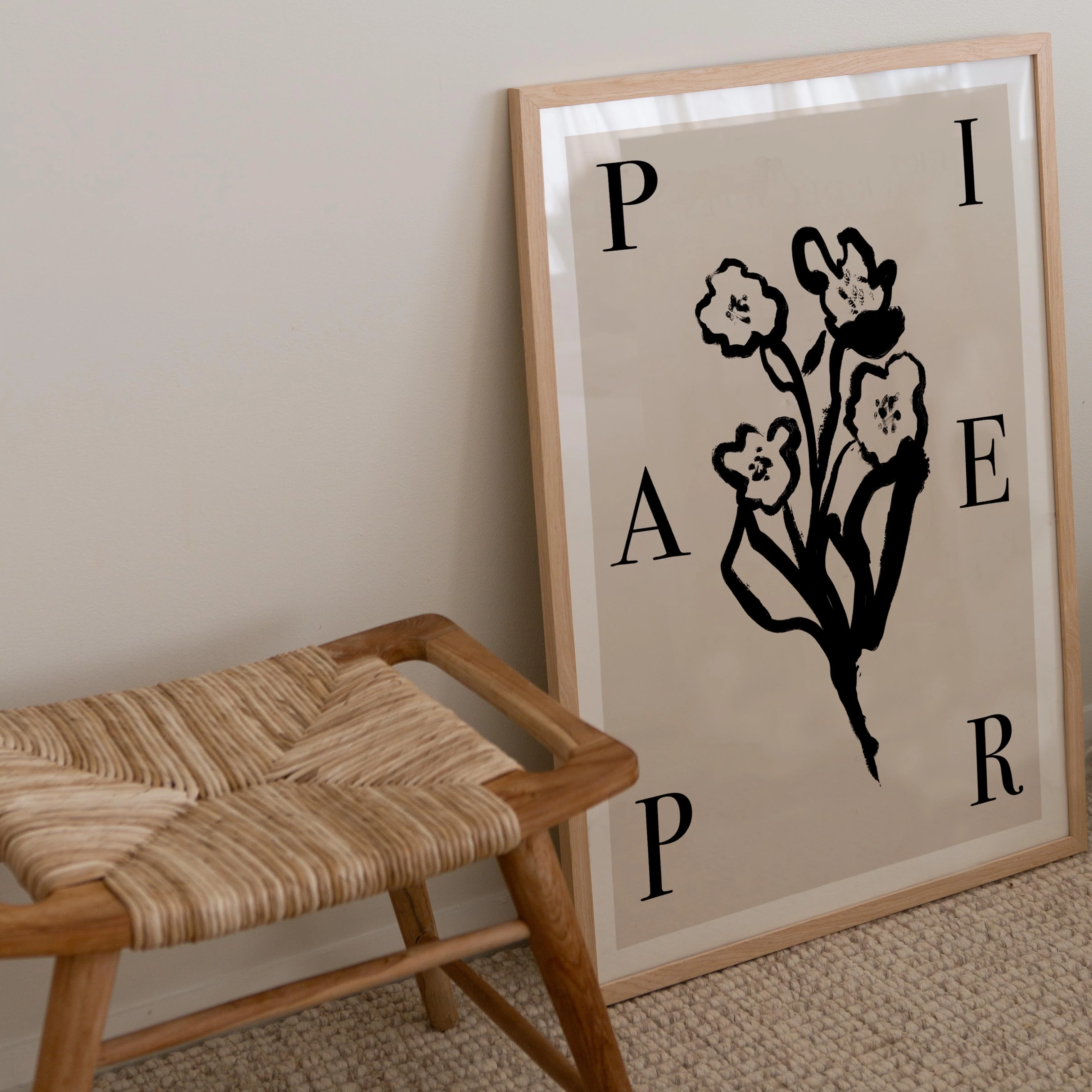 PAPIER FLOWERS PRINT - Image 2