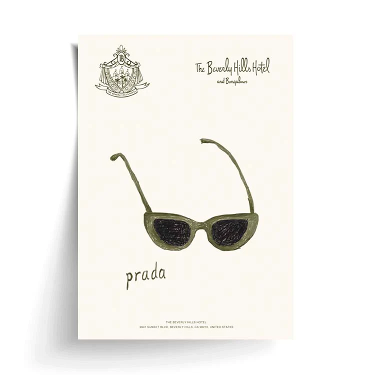 PRADA SUNGLASSES PRINT - Image 6