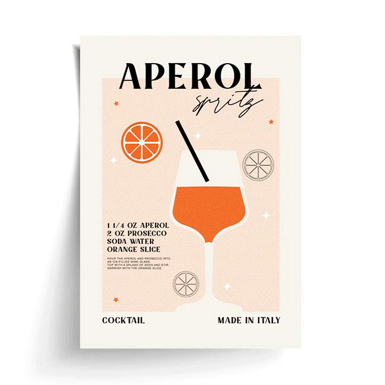APEROL SPRITZ RETRO PRINT - Image 19