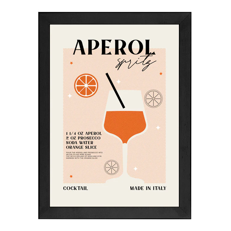 APEROL SPRITZ RETRO PRINT - Image 5