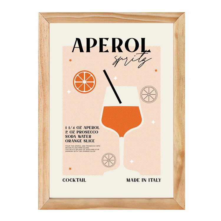 APEROL SPRITZ RETRO PRINT - Image 7