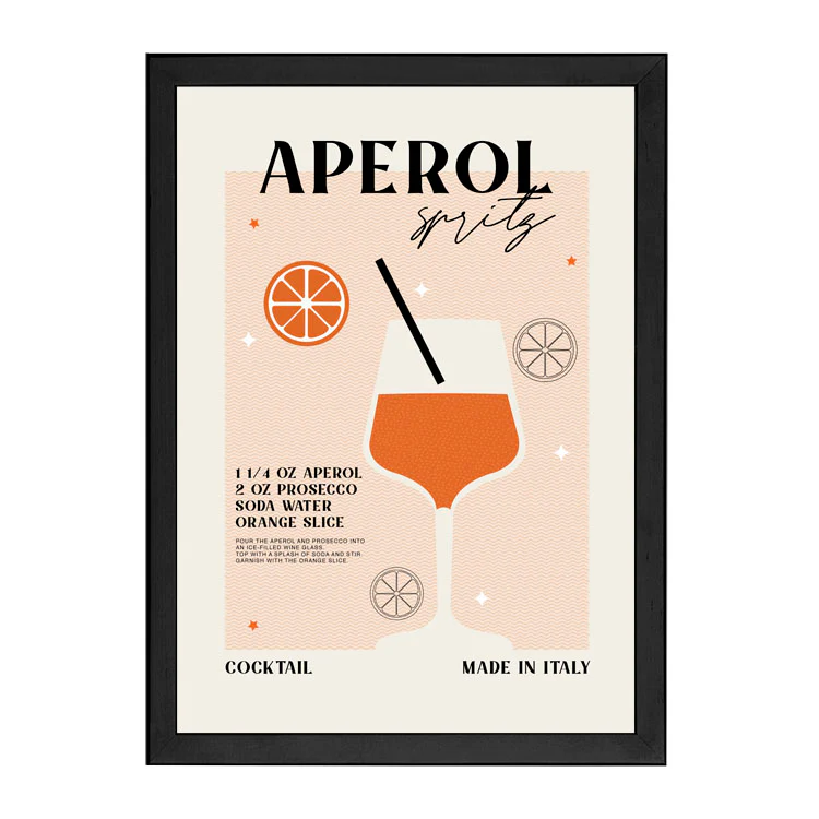 APEROL SPRITZ RETRO PRINT - Image 8