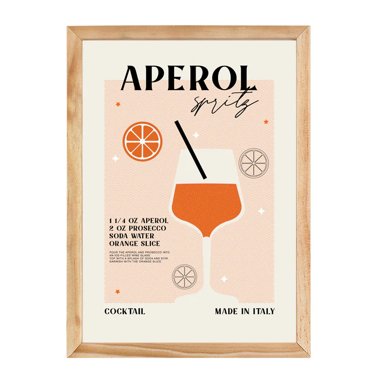 APEROL SPRITZ RETRO PRINT - Image 9