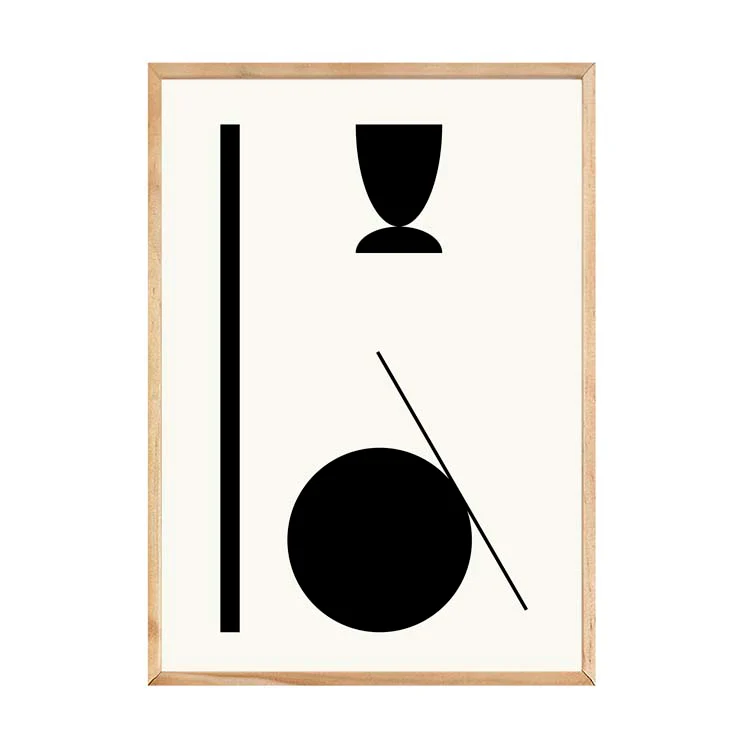 SHAPE ABSTRACT PRINT BLACK - Image 15