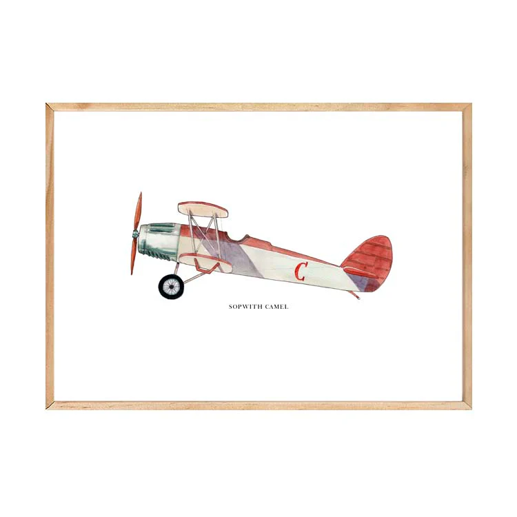SOPWITH CAMEL AEROPLANE PRINT - Image 19