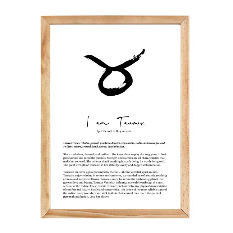 TAURUS STAR SIGN PRINT - Image 13
