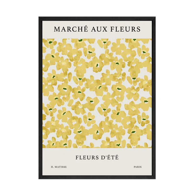 FRENCH FLEURS PRINT YELLOW - Image 10
