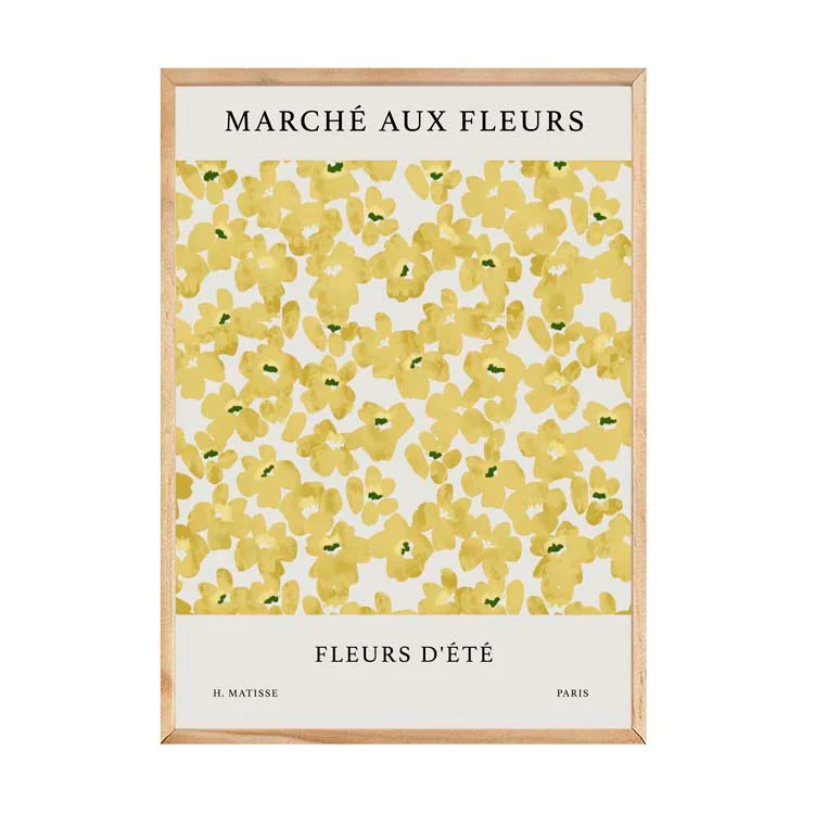 FRENCH FLEURS PRINT YELLOW - Image 11