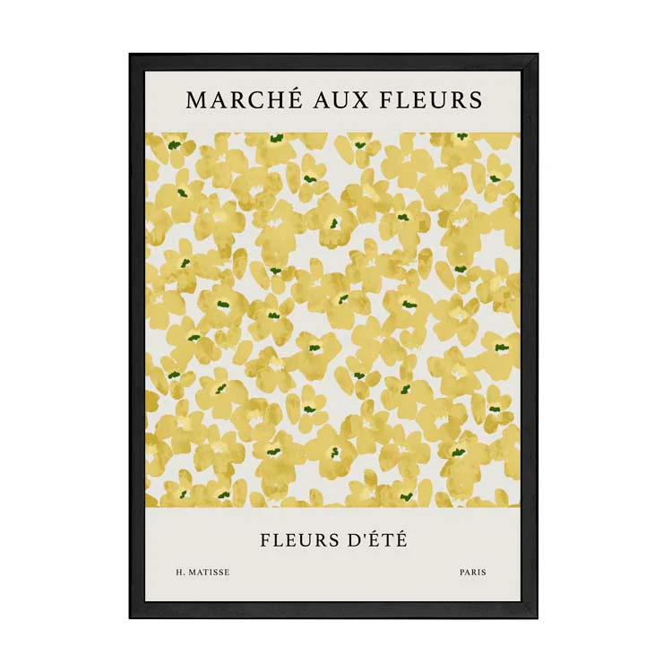 FRENCH FLEURS PRINT YELLOW - Image 13