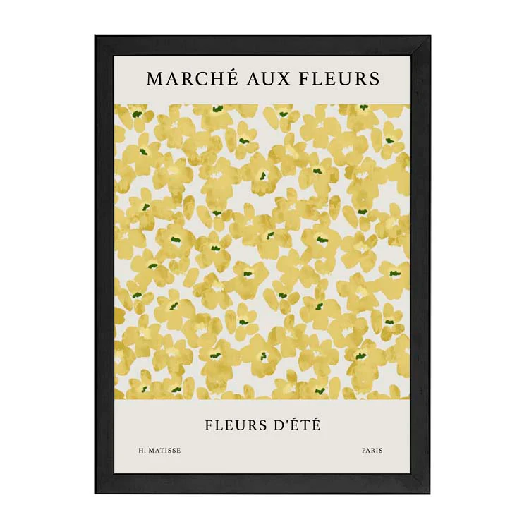 FRENCH FLEURS PRINT YELLOW - Image 16