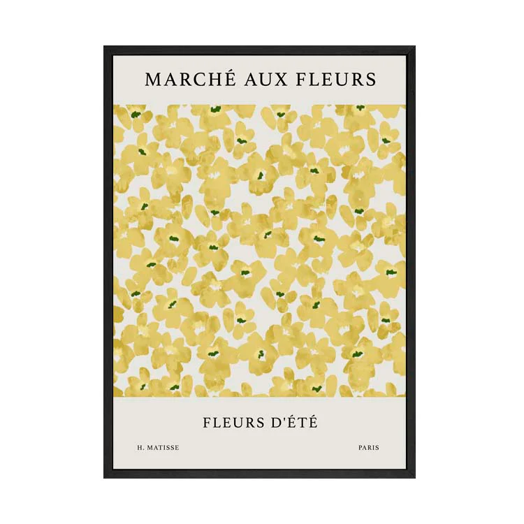 FRENCH FLEURS PRINT YELLOW - Image 7