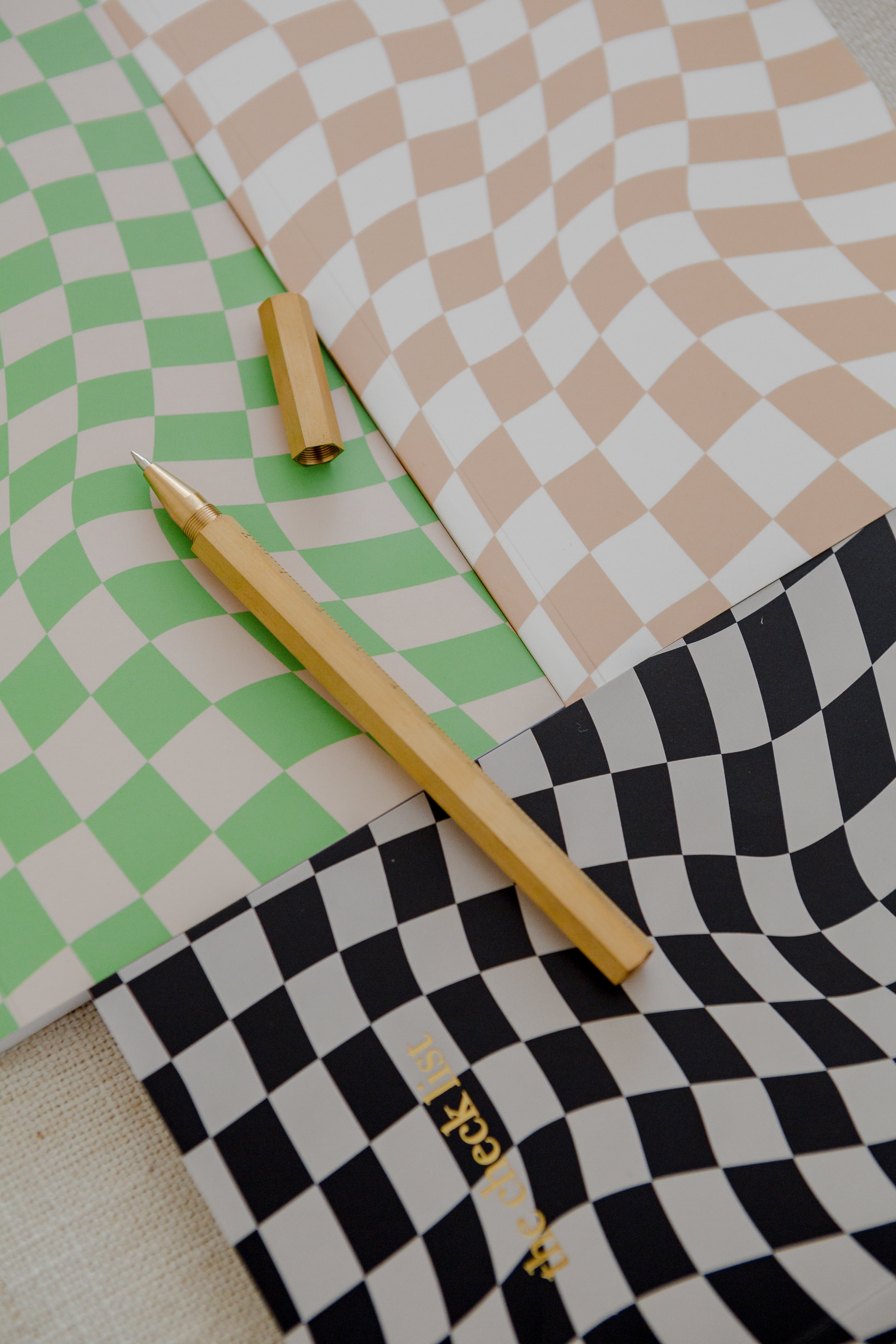 The Checklist Notebook- Green & Cream - Image 2