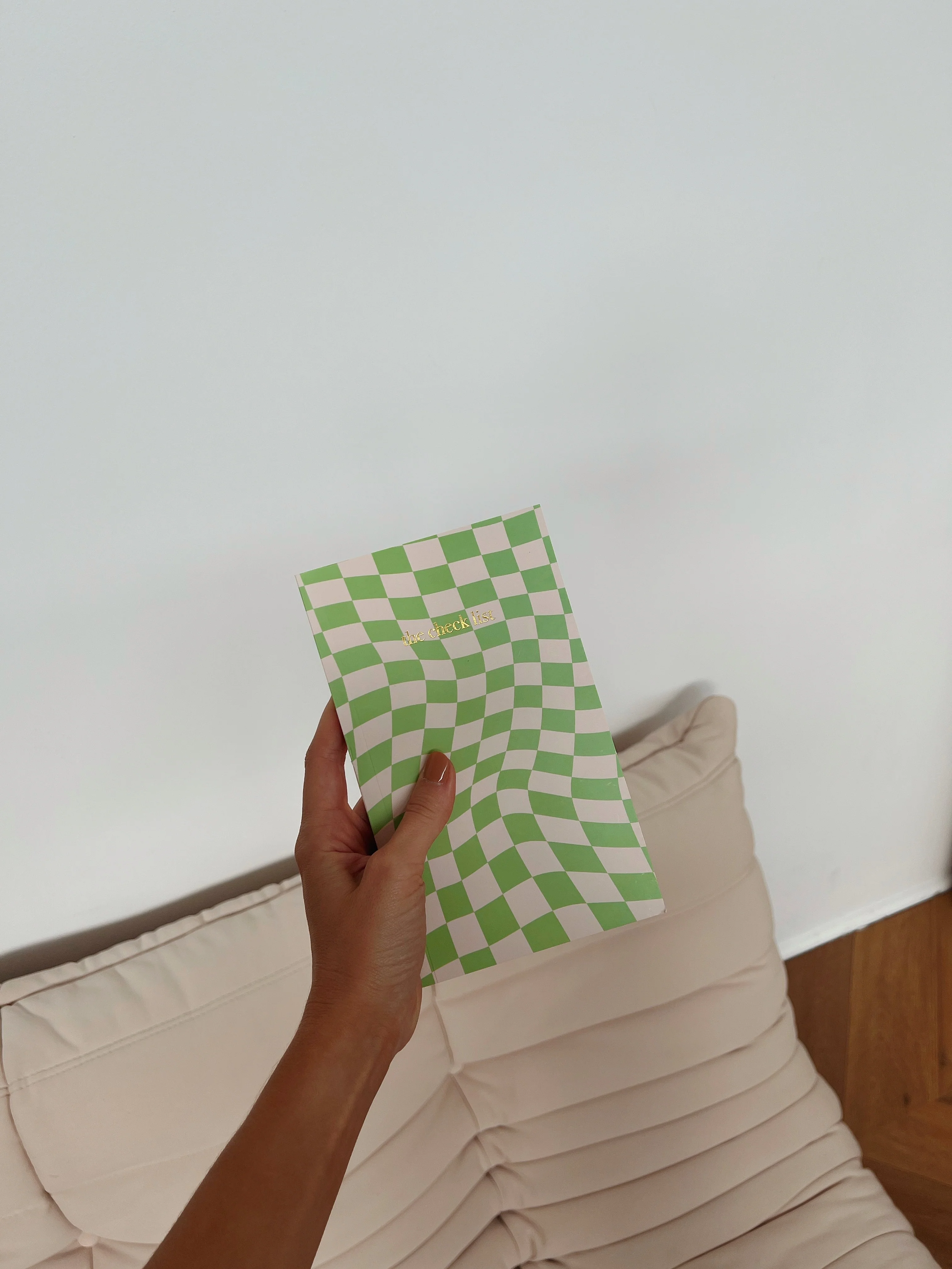 The Checklist Notebook- Green & Cream - Image 3