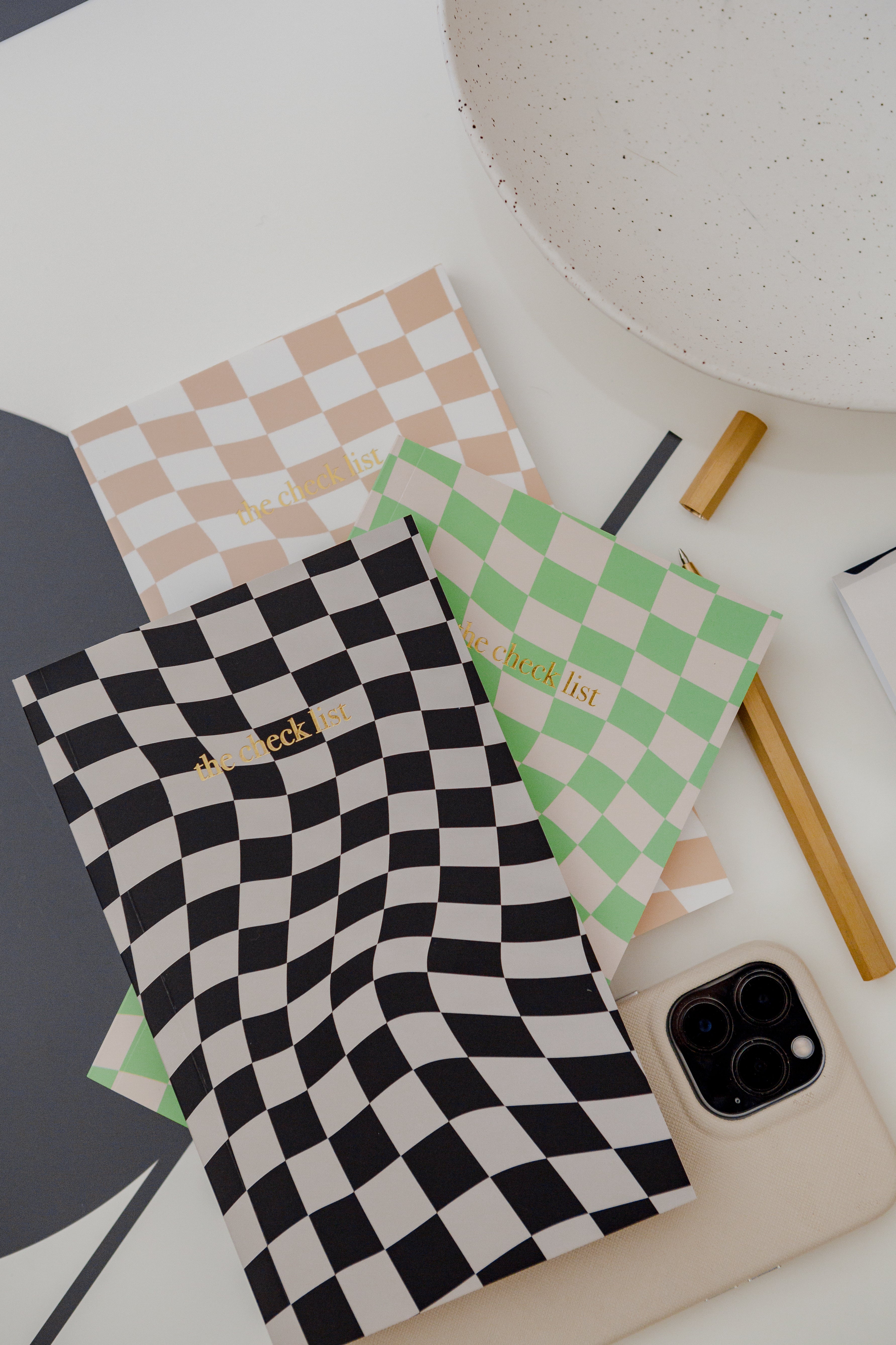 The Checklist Notebook- Black & Cream - Image 4