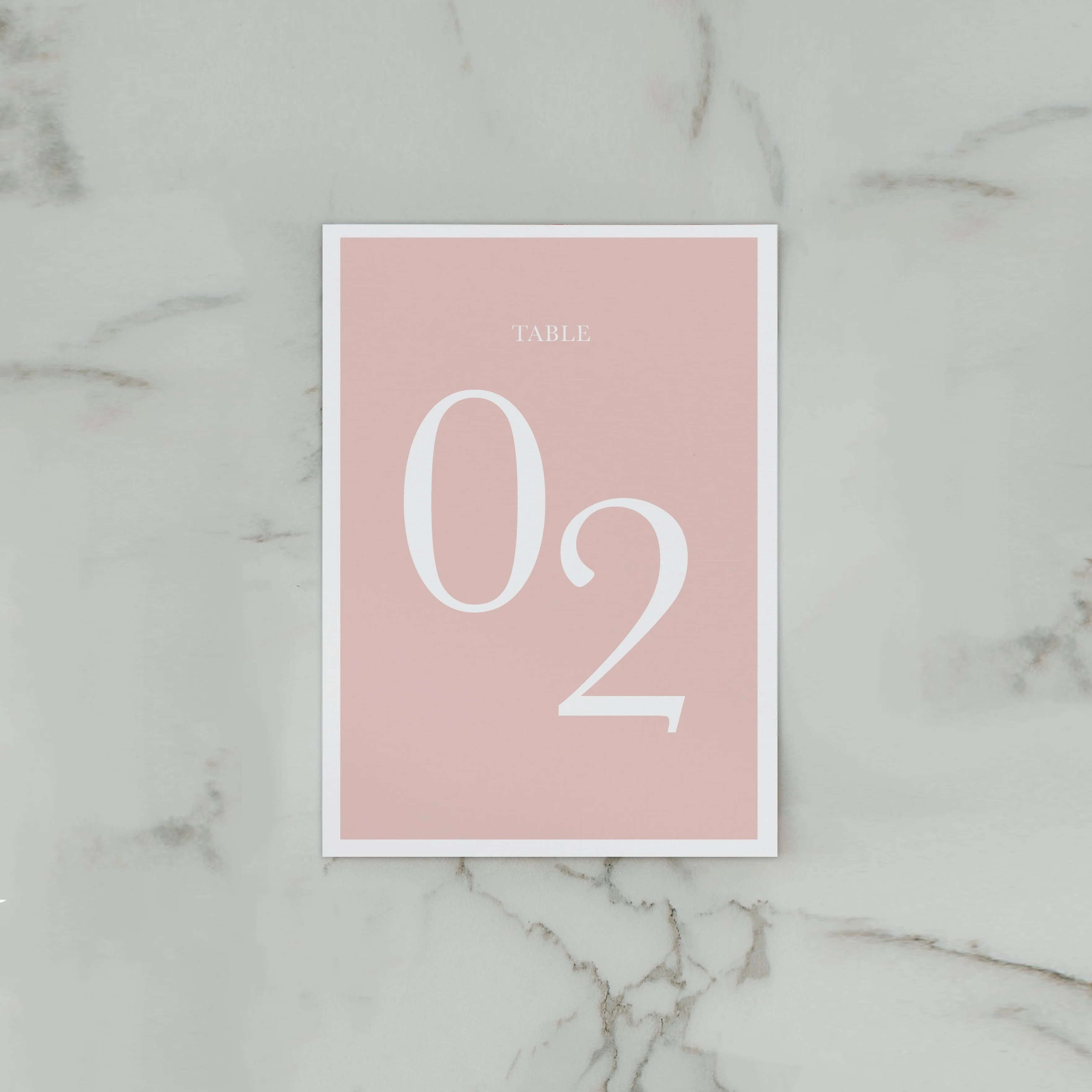 TROPICS TABLE NUMBER PINK - Image 2