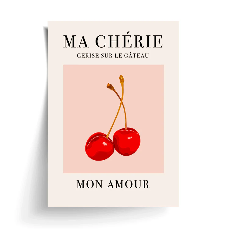 VINTAGE CHERRY PRINT - Image 3