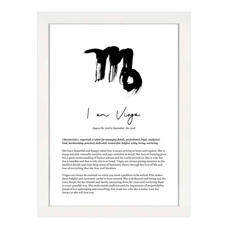 VIRGO STAR SIGN PRINT - Image 11