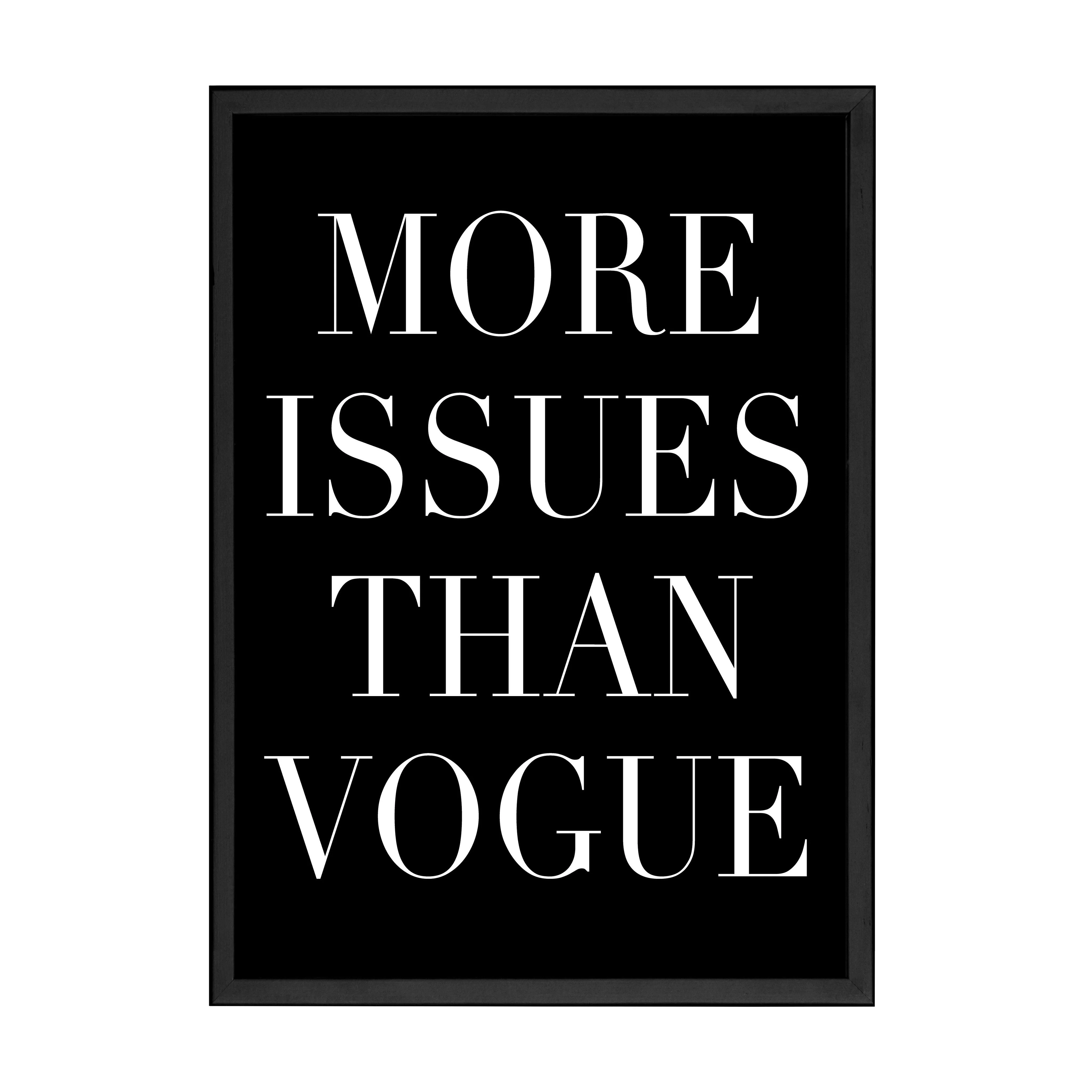 VOGUE BLACK PRINT - Image 3