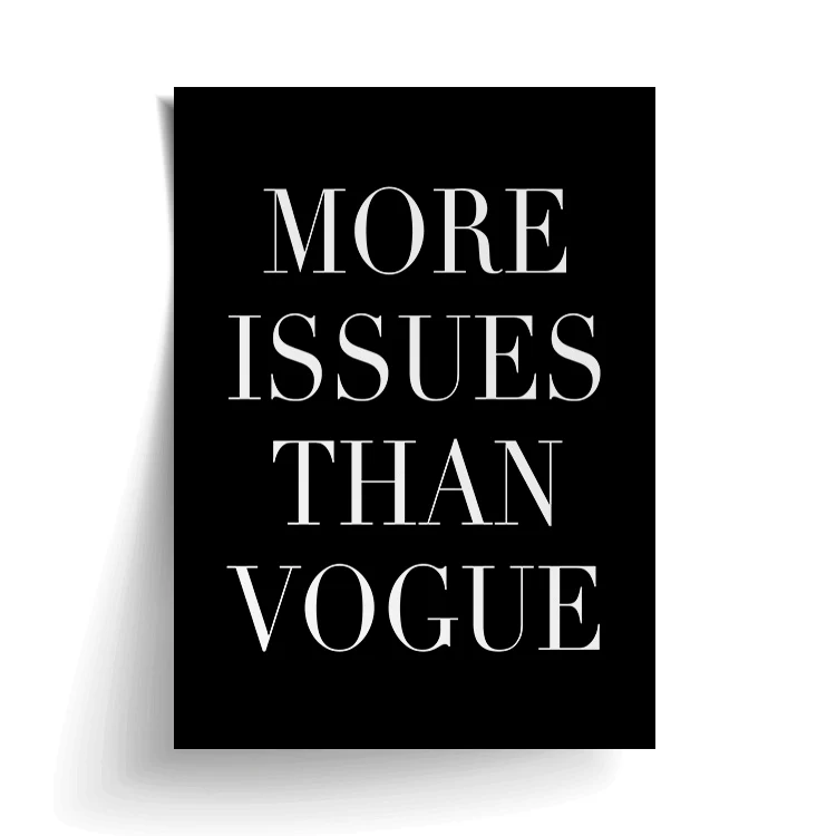 VOGUE BLACK PRINT - Image 8