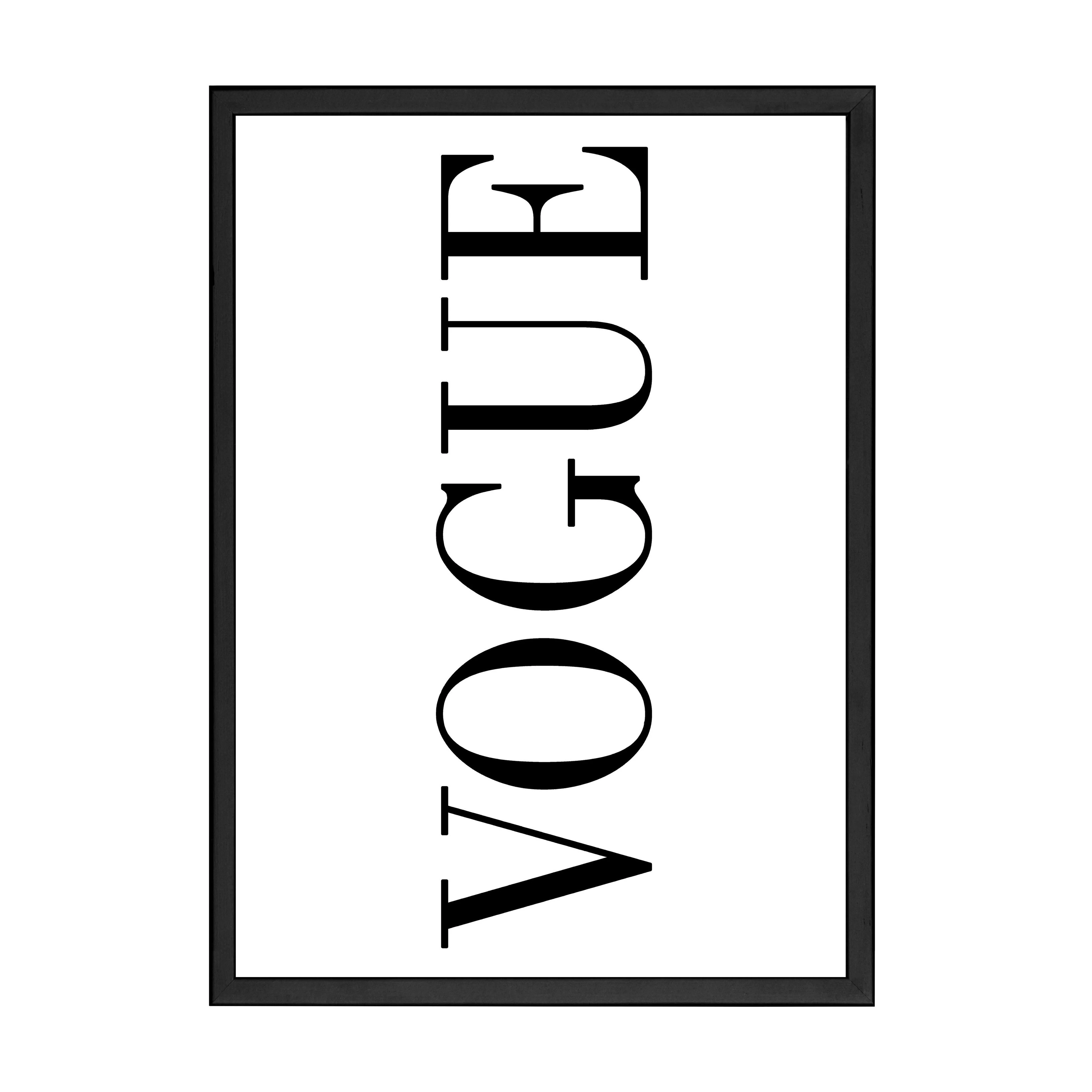 VOGUE PRINT WHITE - Image 5