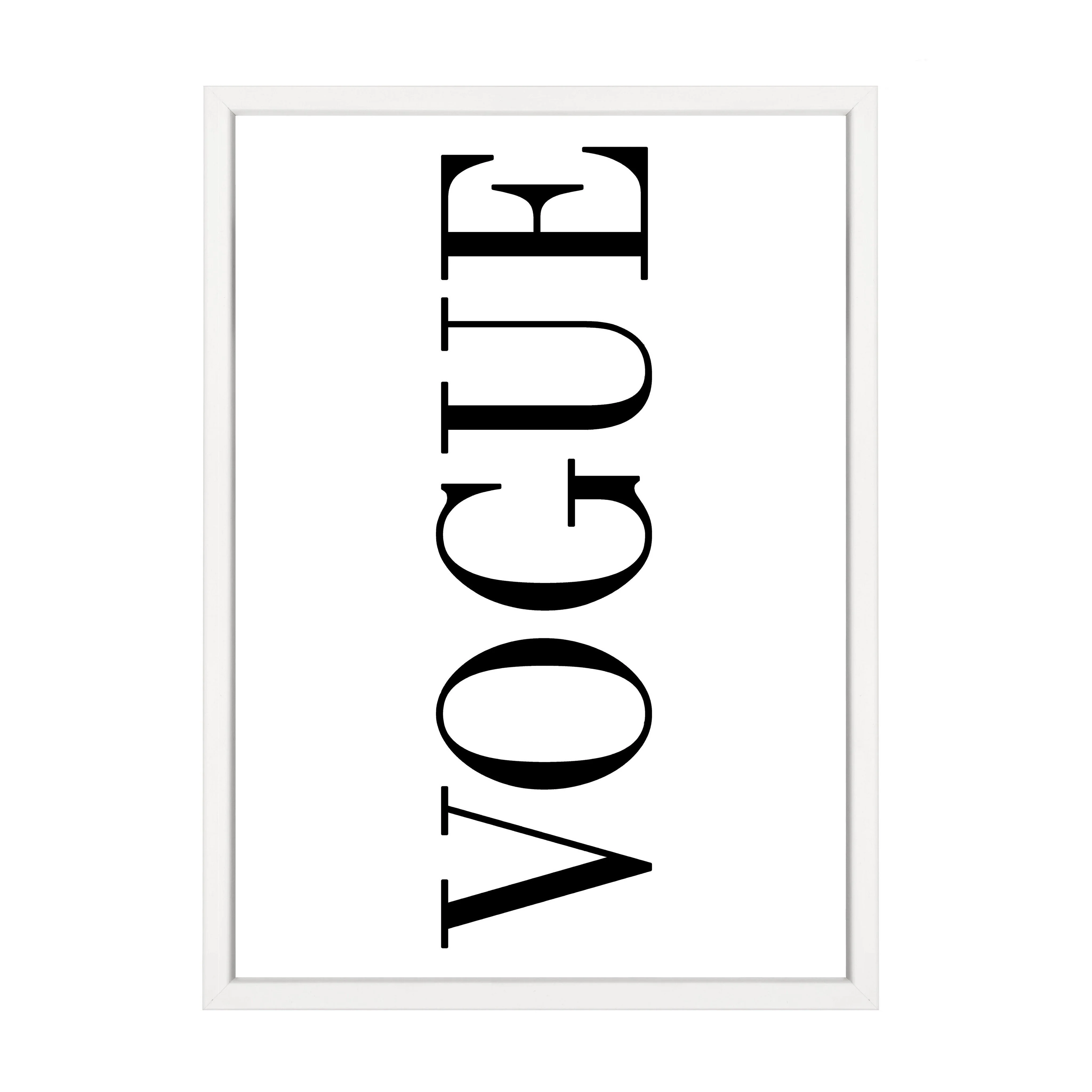 VOGUE PRINT WHITE - Image 6