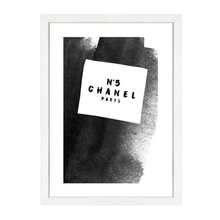 WATERCOLOUR CHANEL PRINT