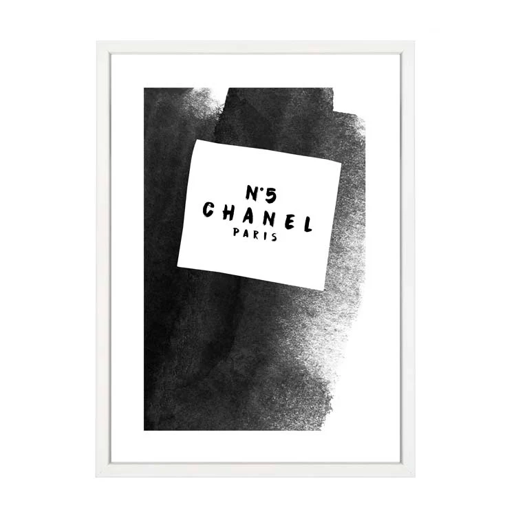 WATERCOLOUR CHANEL PRINT - Image 13