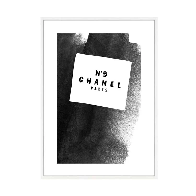 WATERCOLOUR CHANEL PRINT - Image 7