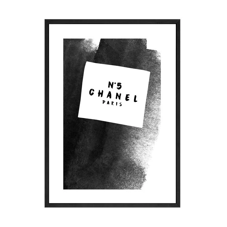 WATERCOLOUR CHANEL PRINT - Image 8