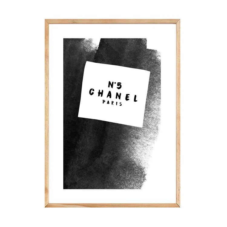 WATERCOLOUR CHANEL PRINT - Image 9