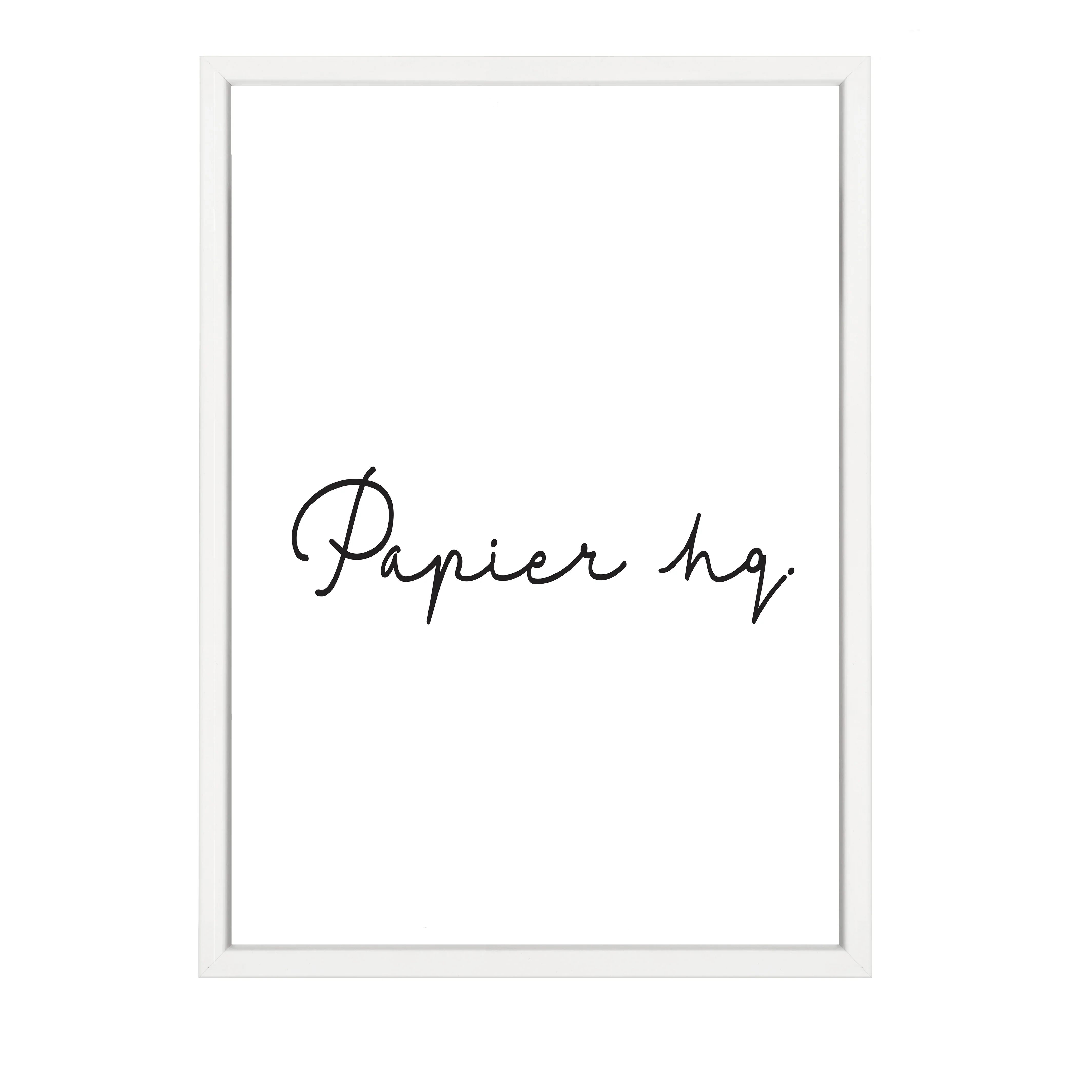 WHITE EMPTY FRAME - Image 3