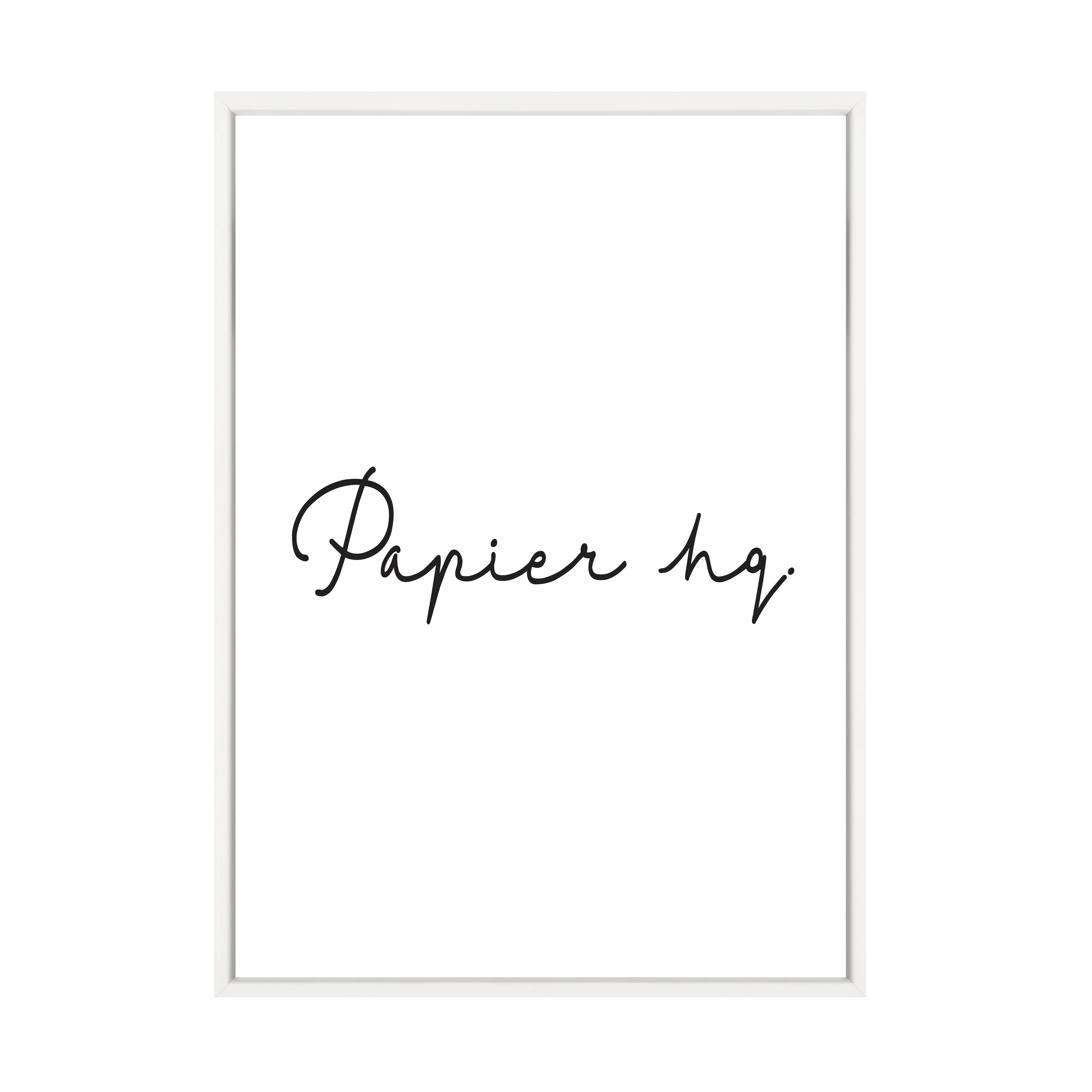 WHITE EMPTY FRAME - Image 4