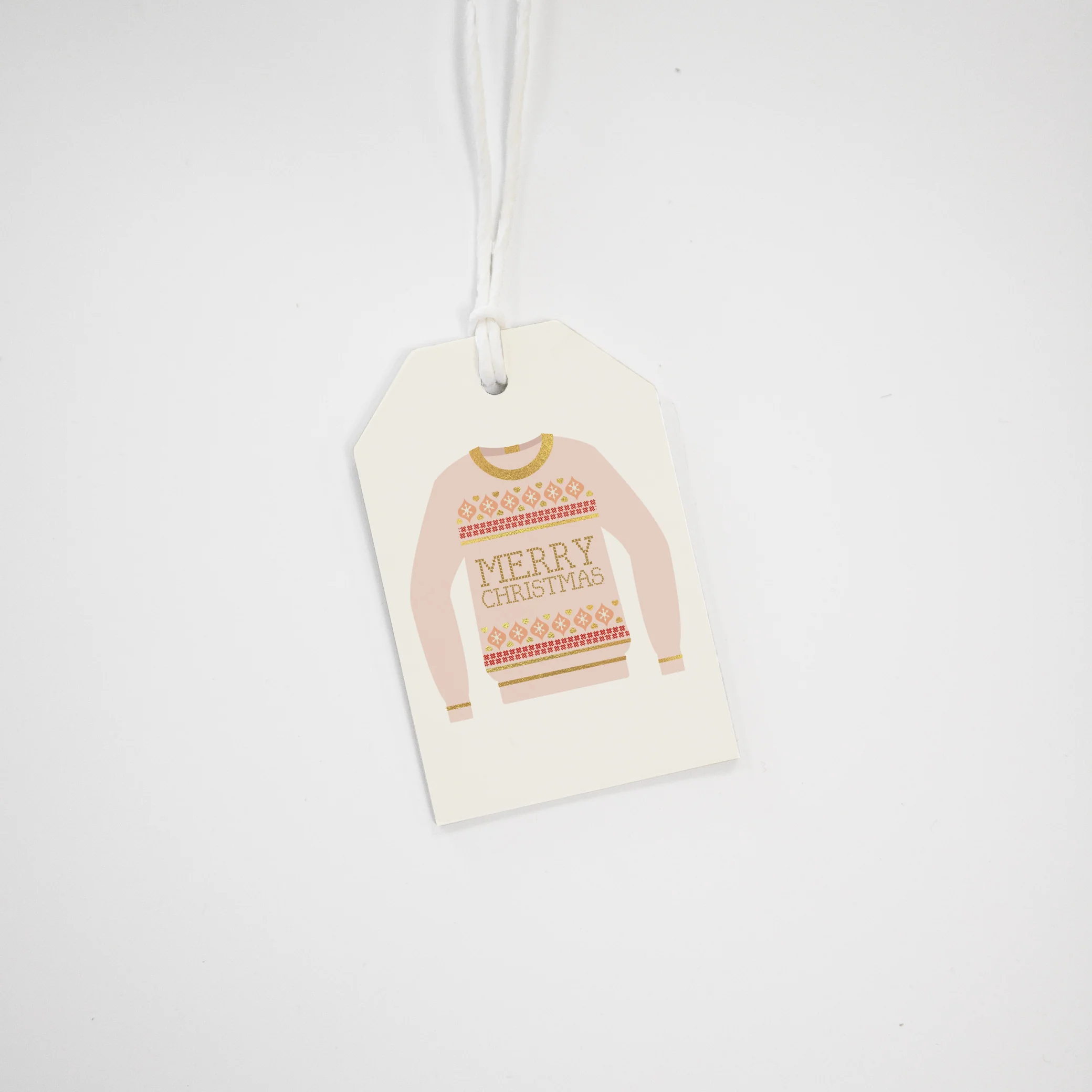XMAS SWEATER GIFT TAG